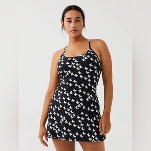 Outdoor Voices The Exercise Dress Ditzy Butterflies Medium